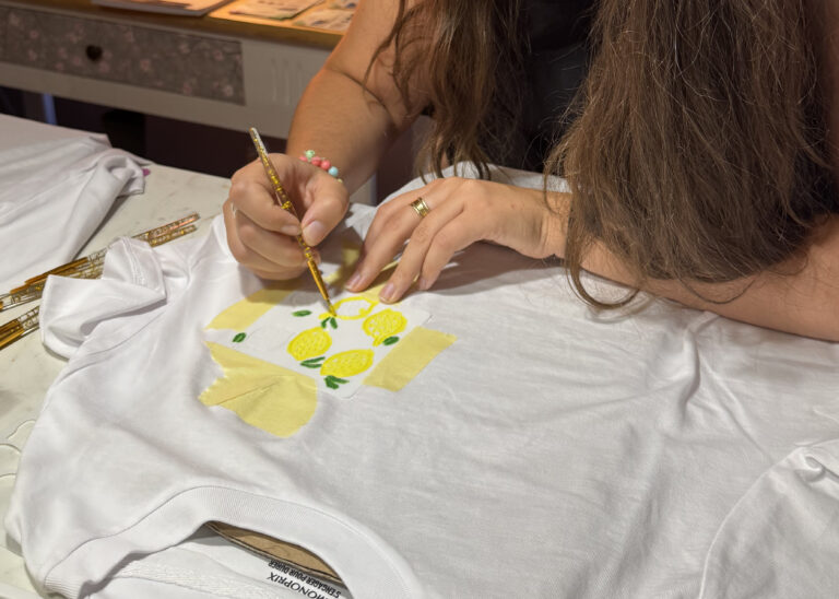 peinture sur tissus